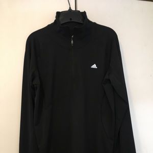Adidas Climalite Athletic Track 1/4 zip top